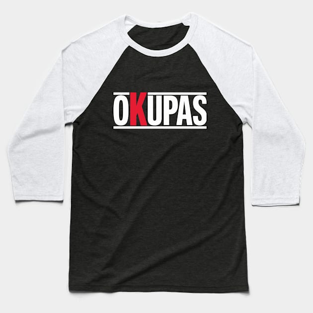 Okupas TV series Baseball T-Shirt by LEO°